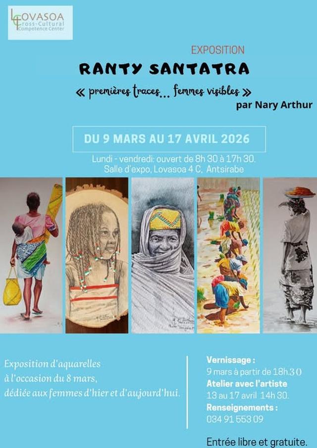 Exposition Nary Arthur (2026) «RANTY SANTATRA » LE CATALOGUE Exposition Nary Arthur